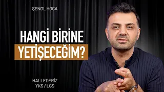 Hangi birine yetişeceğim? (Okul, Kurs, Özel ders, Spor) I Hallederiz 7.Bölüm @senolhoca 