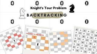 Solve the Knight s Tour Problem Using Backtracking Chess Algorithm Explained
