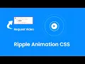 CSS Ripple animation effect CSS Animation tutorial Developer Point