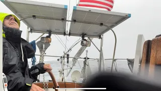 Singlehanded across the Kattegat Sea