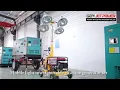 JET POWER portable light tower generator with wheels