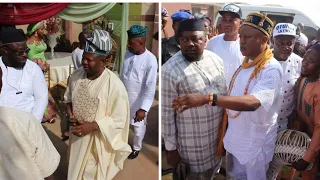 high personalities in entertainment industry storm coronation party of otunba akeweje of offa land