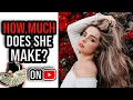 How much does Addison Rae makes on Youtube