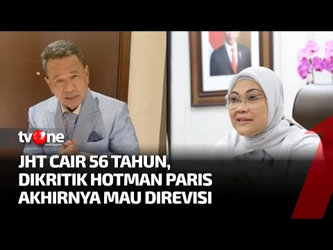 JHT Cair 56 Tahun, Dikritik Hotman Paris Akhirnya Mau Direvisi
