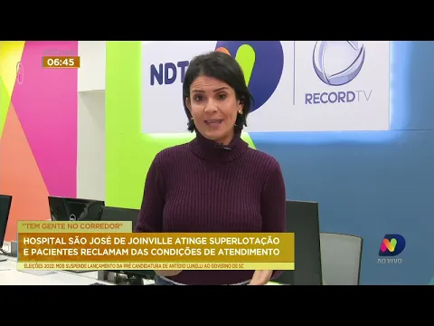 Hospital São José de Joinville atinge superlotação