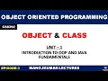 CS8392 OBJECT ORIENTED PROGRAMMING OBJECT CLASS MANOJKUMAR LECTURES OBJECT CLASS TAMIL