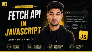 Fetch API in JavaScript Explained How to Fetch Data from an API JavaScript Tutorial