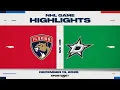NHL Highlights | Panthers vs. Stars - December 13, 2025