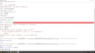Python 18CS55 Module 1 Lecture 2