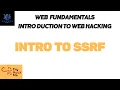 2 6 Intro to SSRF - Introduction To Web Hacking TRYHACKME