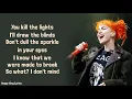 STAY THE NIGHT - ZEDD FT. HAYLEY WILLIAMS (Lyrics)