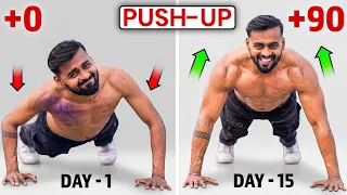 Increase Your Pushups FAST (in 15 Days) जादा से जादा Push-up कैसे करें!