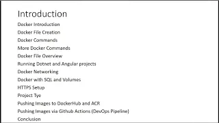 Docker for Net and Angular Developers