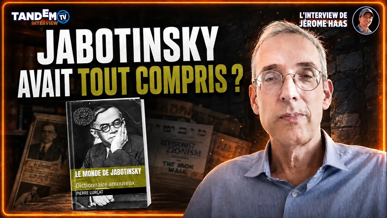 Jabotinsky avait-il tout compris ? Pierre Lurçat présente « Le monde de Jabotinsky »