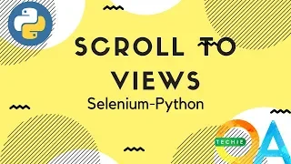 Python Selenium How to scroll the page with selenium