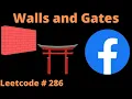 WALLS AND GATES LEETCODE 286 PYTHON BFS SOLUTION