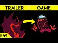 Lagu Among Us Hide n Seek Trailer vs Recreated Trailer