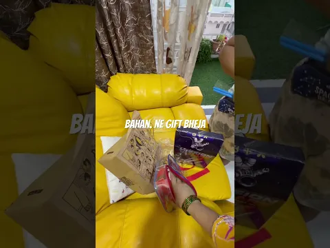 Rakhi gift 🎁 sa gaya