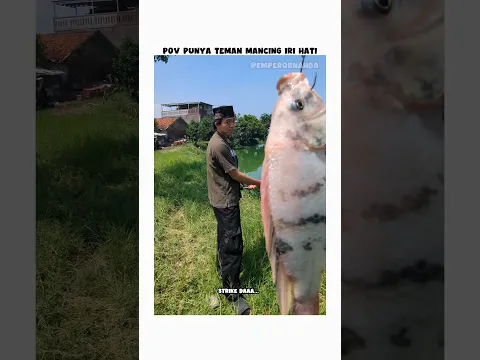 POV Punya teman mancing Tukang iri