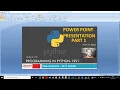 PYTHON PPT - PART1