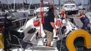 EP07 Holiday 2014 pt2 in our Jeanneau Sunfast 32i sailing yacht and near disaster at the Deben bar