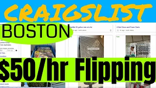 Flip Profits Average 50 an hour With Flipping Boston Craigslist Items