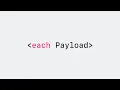 WWDC23 Generalize APIs with parameter packs Apple