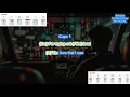 Babylon NO VOCAL capo 1 by David Gray play along with scrolling guitar chords and