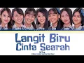 Download Lagu JKT48 TEAM T - Langit Biru Cinta Searah  Lyrics (Color Coded Lyrics)