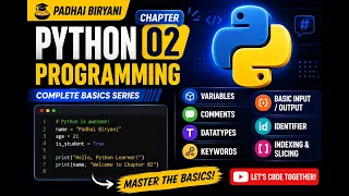 Chapter 2 - Python Programming Variables Keywords Data Types Indexing Data Analysts 2026