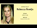 Rebecca Romijn Movies list Rebecca Romijn Filmography of Rebecca Romijn