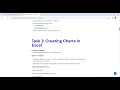 Task 1 Data Entry and Basic Functions in ExcelI have successfully completed