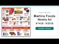 Martins Foods Weekly Ad 26 - 26 Best Deals