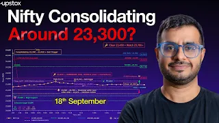 Nifty Consolidating Around 23,300? | Bullish above 23,450? | Trade Setup Live | Upstox