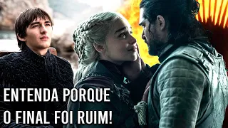 PORQUE O FINAL DE GAME OF THRONES FOI TÃO RUIM!