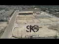 SKG Khaledi Villas Townhomes at Laredo Drone Timelapse at OCT 2022 Fox Films
