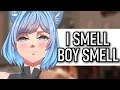 Wolfgirl Can Smell Your Boy Scent Intense Sniffing ASMR - Minimal Talking Maximum Huffing