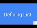 Python Practice Series 18 Beginners Level 1 Basic Defining list Programming Exercises