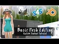 Basic Mesh Editing The Sims 4 Tutorial CAS