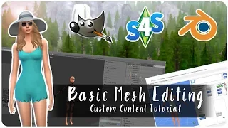 Basic Mesh Editing The Sims 4 Tutorial CAS