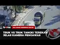Download Lagu Detik-Detik Kecelakaan Truk Tabrak Truk Tangki Terekam CCTV, 3 Orang Alami Luka | AKIM tvOne