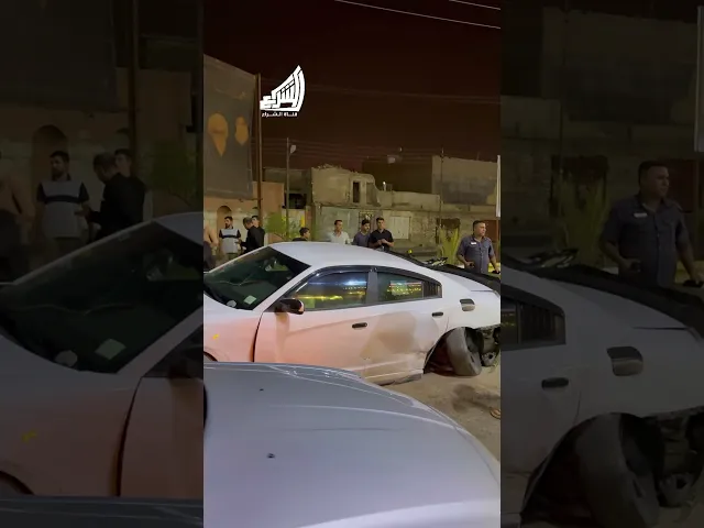 ⁣🛑الان حادث قرب فلكة شهداء المدينة #قناة_الشراع