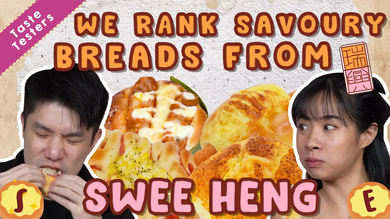 We Tried Every Savoury Bun From Swee Heng   Eatbook Tries Everything   EP 23