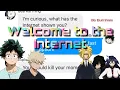 Download Lagu [REUPLOAD 6 of 10] bnha/mha - text lyric prank “Welcome to the Internet”