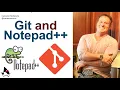How to Install Git with Notepad as the Editor