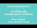 Live CEOing Ep 968 Language Design in Wolfram Language Core Language and More