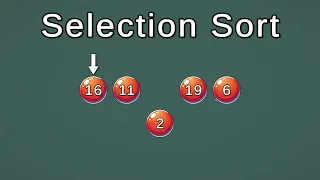 Selection Sort Algorithm Explained Visually - Step-by-Step Animation