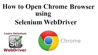 Selenium Tutorial for Beginners How to run Selenium WebDriver test cases in Chrome