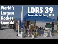 Lagu LDRS 39 : The World's Largest High Power Rocket Launch (Part 1)