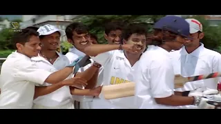 Father Scolds Cricketer Pankaj For Misbehavior | Chaitrada Chandrama Kannada Movie Part 01